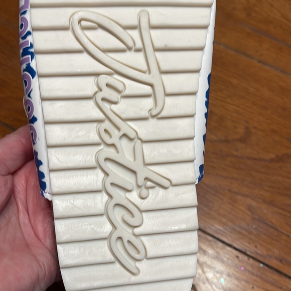 2 Pairs of Summer Shoes From Justice - Girls Size 2 Sandals - Picture 5 of 7